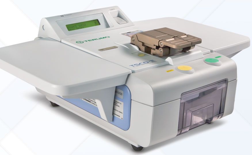 The device for sterile connection of polymer mains TSCD II