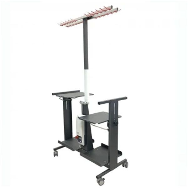 Electromechanical stand for the controlled blood filtration process SMARTLIFT ENERGY on 48 hooks