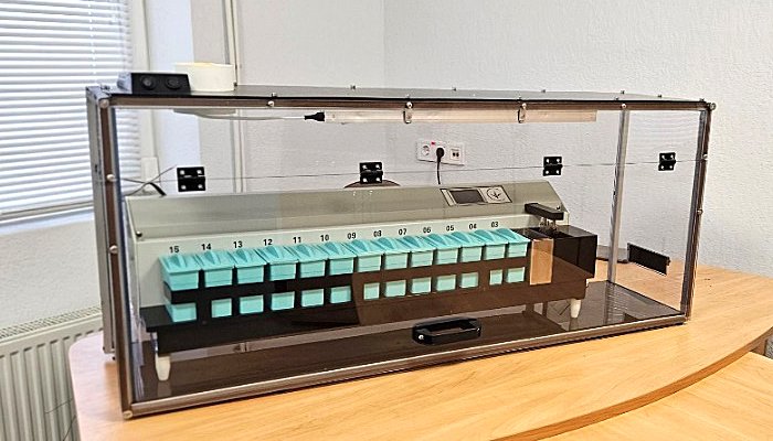 Камера для станції фарбування з витяжкою